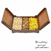 پک آجیل سازمانی با جعبه چوبی؛ هدیه شرکتی و تبلیغات