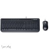 موس و کیبرد Microsoft Wired Desktop 600